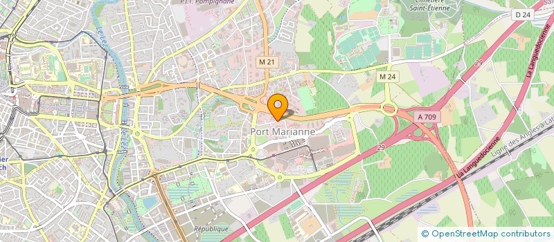 localisation de l'entreprise CAP SOLAR 01 à MONTPELLIER
