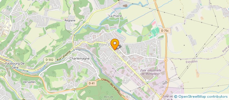 localisation de l'entreprise CAP SOLEIL 2  PONT-EVEQUE