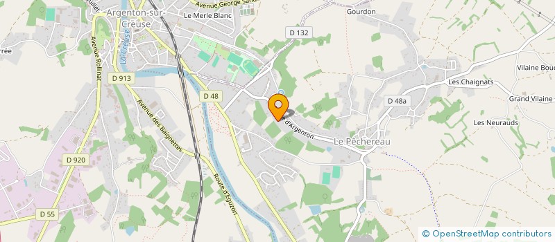 localisation de l'entreprise CAP-SOLIDARITE URGENCE HUMANITAIRE à LE PECHEREAU