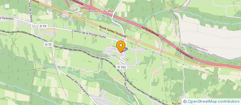 localisation de l'entreprise CAP SOLUTION  SAINT-LAURENT-DE-NESTE