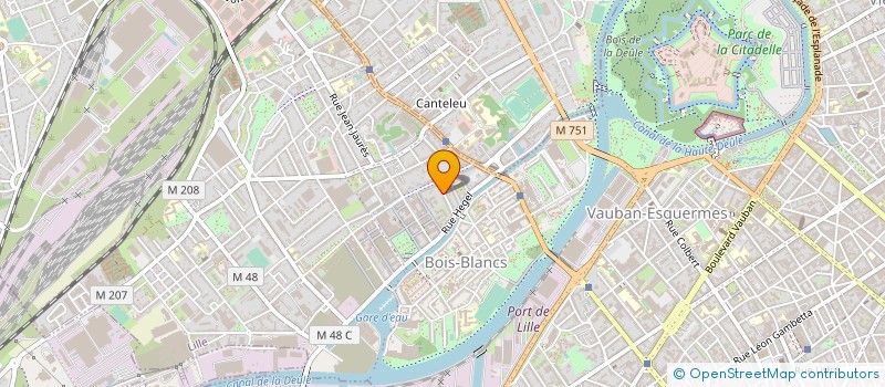 localisation de l'entreprise CAP. SOLUTIONS PLUS à LILLE