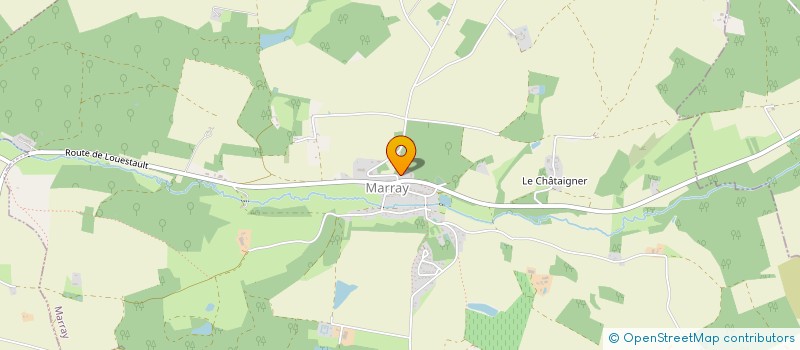 localisation de l'entreprise CAP SPORT ET BIEN ETRE 37  MARRAY