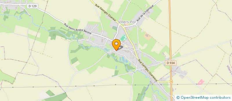 localisation de l'entreprise CAP SPORT SANTE  VILLERS-POL