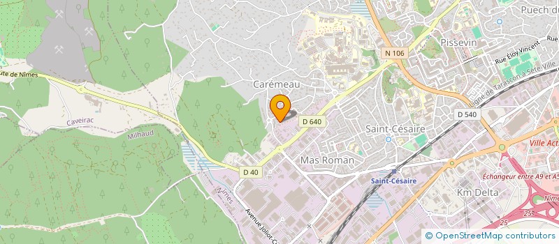 localisation de l'entreprise CAP SUD à NIMES
