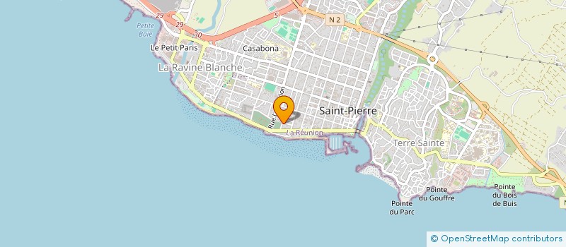localisation de l'entreprise CAP SUD à SAINT-PIERRE