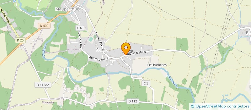 localisation de l'entreprise CAP SUD  BEAUTHEIL-SAINTS