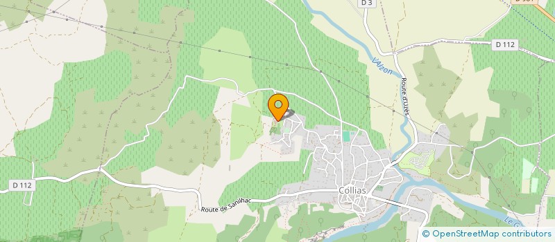 localisation de l'entreprise CAP SUD  SAINT-CYPRIEN