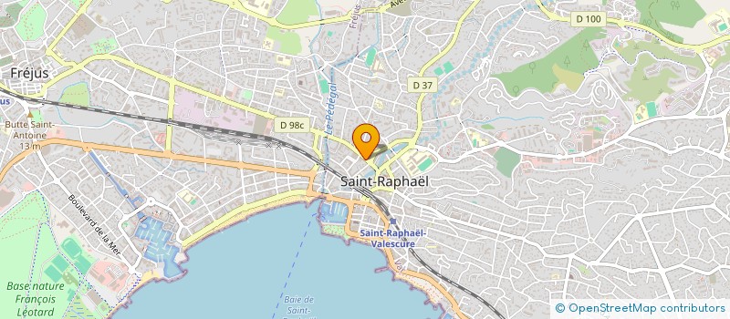 localisation de l'entreprise CAP SUD IMMO à SAINT-RAPHAEL