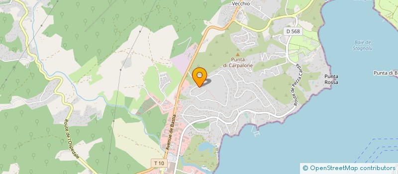 localisation de l'entreprise CAP SUD IMMOBILIER à PORTO-VECCHIO