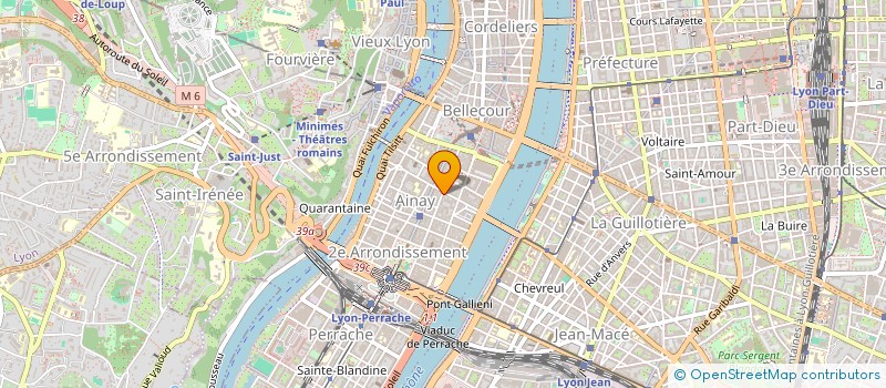 localisation de l'entreprise CAP SUD OUEST 17  LYON