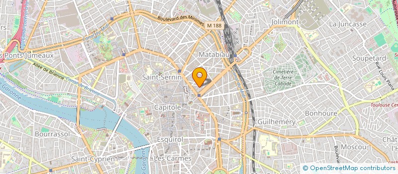 localisation de l'entreprise CAP SUD-OUEST à TOULOUSE