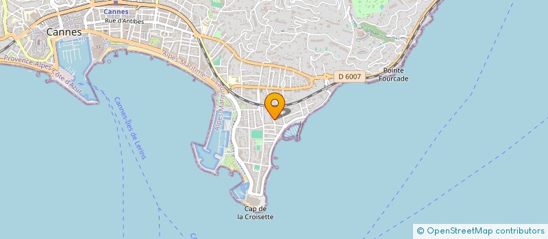 localisation de l'entreprise CAP SUD RENOV à CANNES