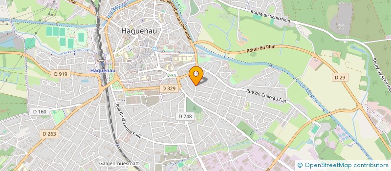 localisation de l'entreprise CAP SUR LE VAR  HAGUENAU