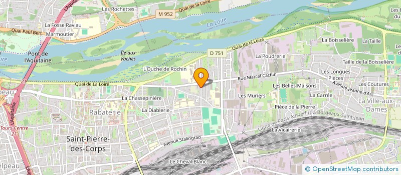 localisation de l'entreprise CAP SUR ORIENT à SAINT-PIERRE-DES-CORPS