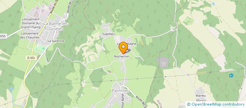 localisation de l'entreprise CAP SUR PARMILIEU  PARMILIEU