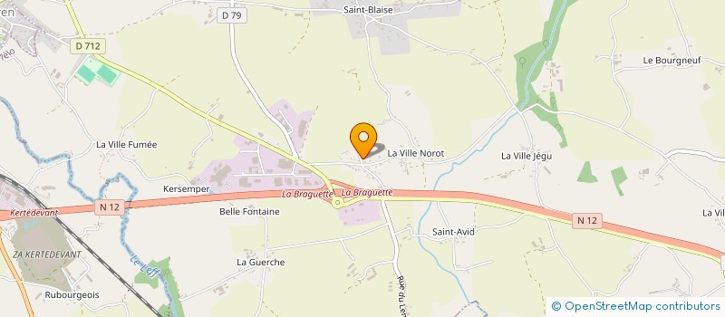 localisation de l'entreprise CAP SUR TERRE à PLELO