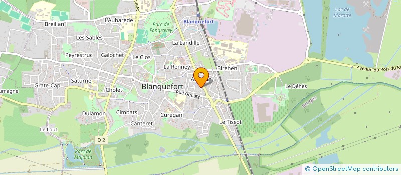 localisation de l'entreprise CAP SYNERGIE SARL à BLANQUEFORT
