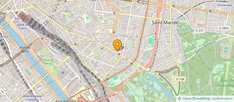 localisation de l'entreprise CAP TABLE à PARIS