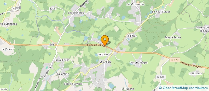localisation de l'entreprise CAP TAILLAT à FEYTIAT