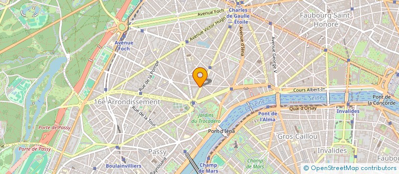 localisation de l'entreprise CAP TAMARIN  PARIS