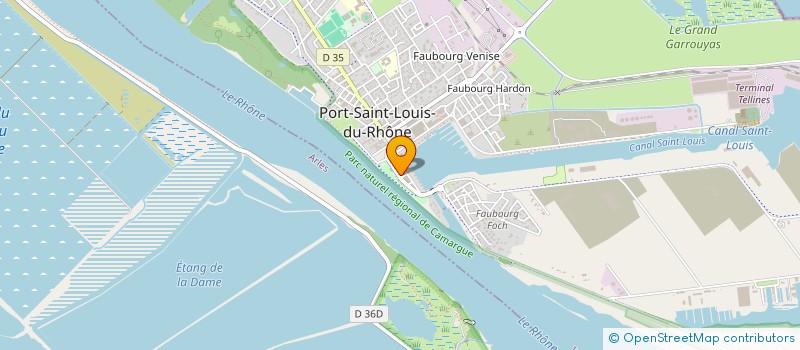 localisation de l'entreprise CAP TELLINES à PORT-SAINT-LOUIS-DU-RHONE