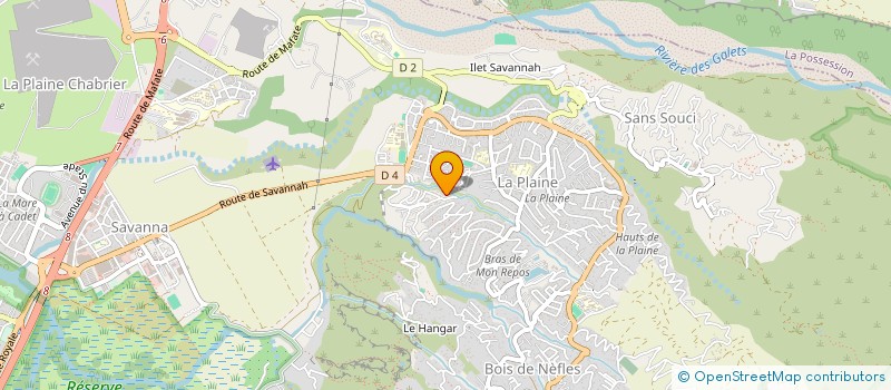 localisation de l'entreprise CAP'TEN à SAINT-PAUL