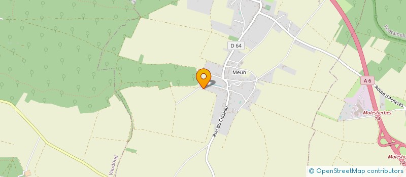 localisation de l'entreprise CAP TERRA à ACHERES-LA-FORET