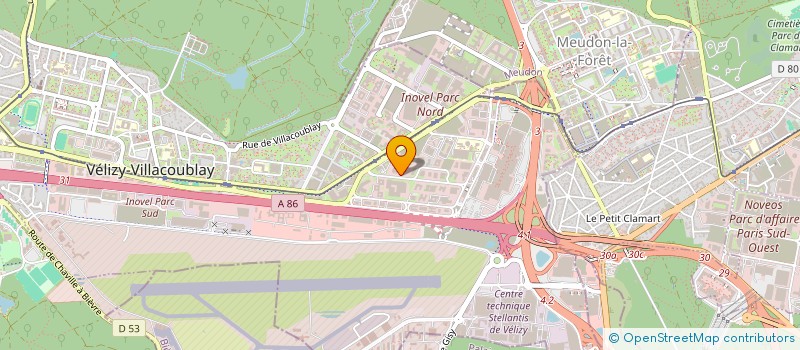 localisation de l'entreprise CAP TERRE à VELIZY-VILLACOUBLAY