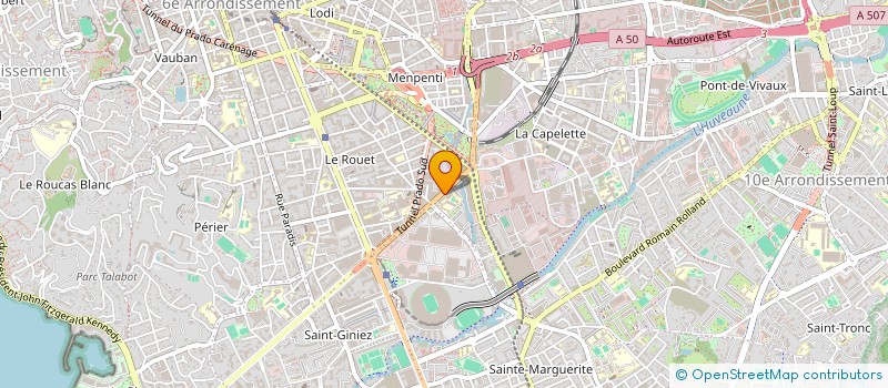 localisation de l'entreprise CAP'TIF  MARSEILLE