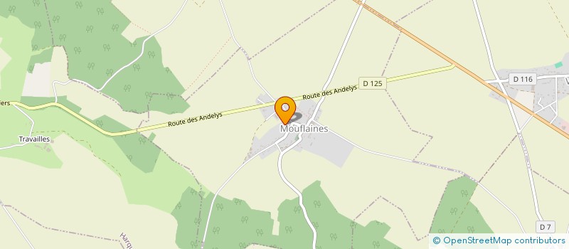 localisation de l'entreprise CAP'TIF à VEXIN-SUR-EPTE