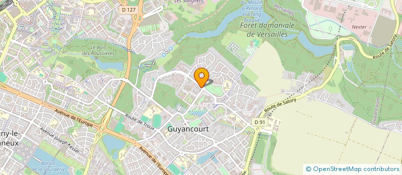 localisation de l'entreprise CAP TINOU  CONCARNEAU