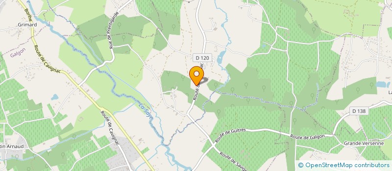 localisation de l'entreprise CAP TP  SAINT-MARTIN-DU-BOIS