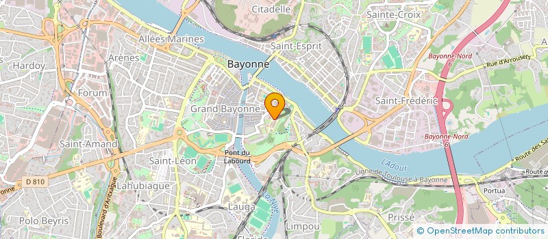 localisation de l'entreprise CAP TRADITION à BAYONNE