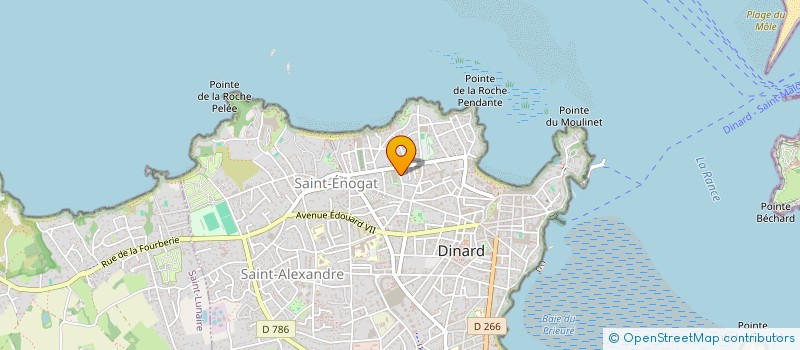 localisation de l'entreprise CAP TRANS 1  DINARD