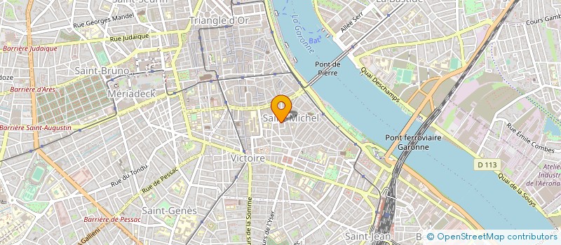 localisation de l'entreprise CAP URBAN CONSULT  BORDEAUX