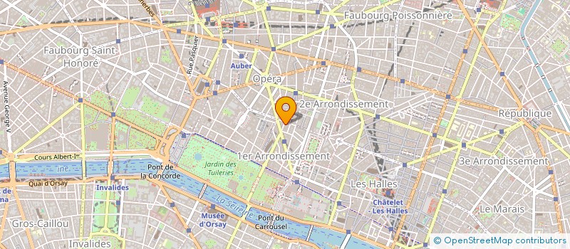 localisation de l'entreprise CAP VALUE  PARIS