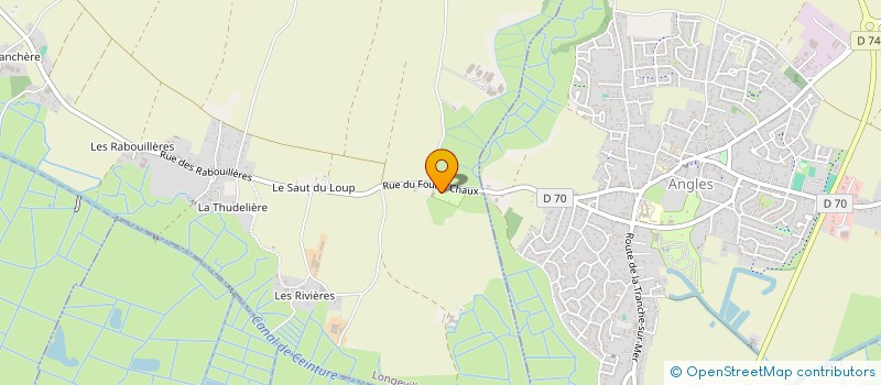 localisation de l'entreprise CAP VENDEEN à LONGEVILLE-SUR-MER