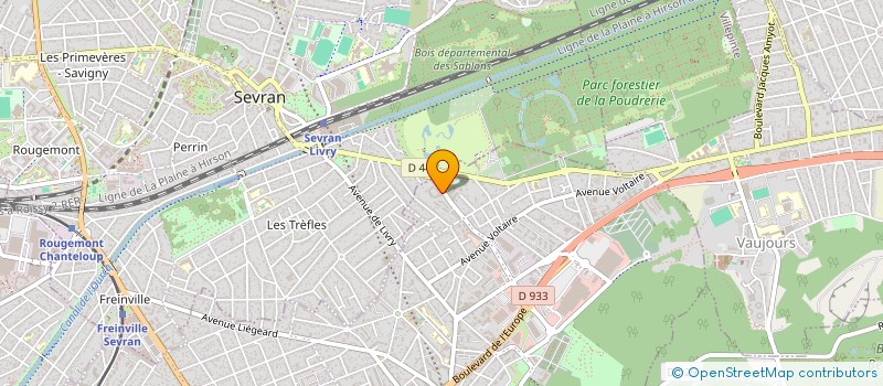 localisation de l'entreprise CAP VERDI  LIVRY-GARGAN