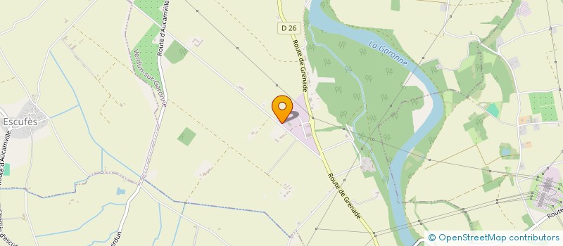 localisation de l'entreprise CAP VERDUN  VERDUN-SUR-GARONNE