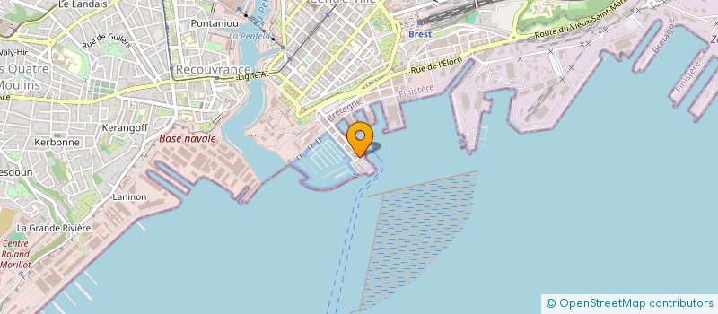 localisation de l'entreprise CAP VERT ASSOCIES à BREST