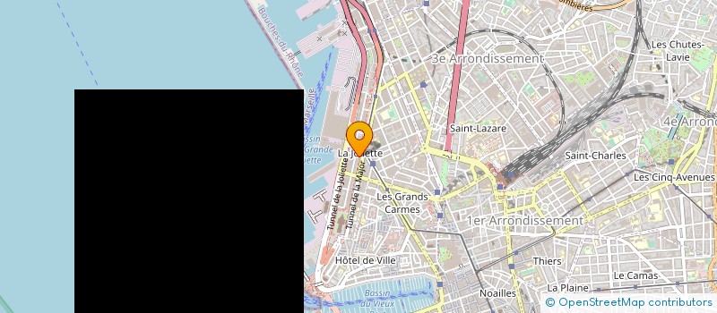 localisation de l'entreprise CAP VERT BIOENERGIE EXPLOITATION  11  MARSEILLE