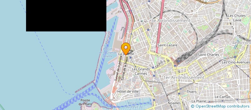 localisation de l'entreprise CAP VERT BIOENERGIE EXPLOITATION 23 à MARSEILLE