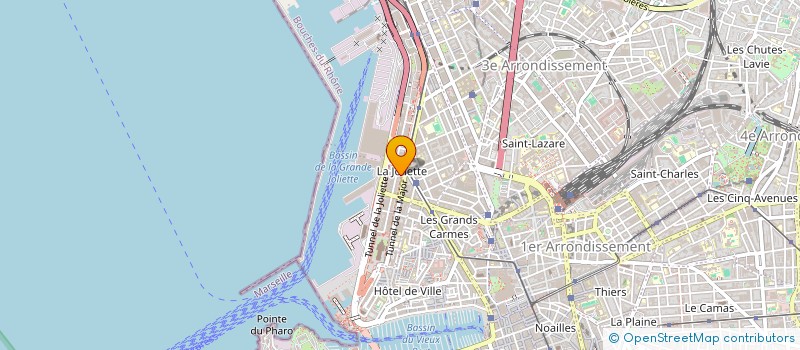 localisation de l'entreprise CAP VERT ENERGIE EXPLOITATION I11 à MARSEILLE