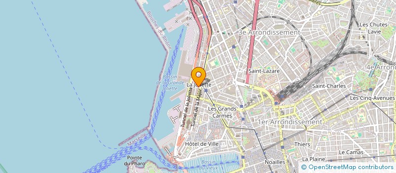 localisation de l'entreprise CAP VERT ENERGIE EXPLOITATION I15 à MARSEILLE