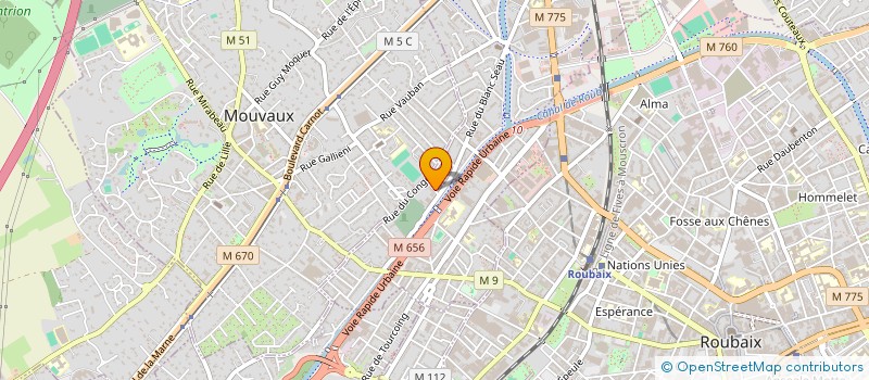 localisation de l'entreprise CAP'VIETNAM à TOURCOING