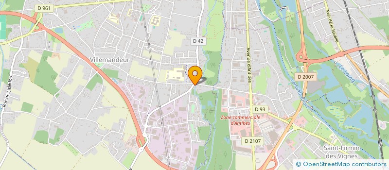 localisation de l'entreprise CAP VIGIE  VILLEMANDEUR