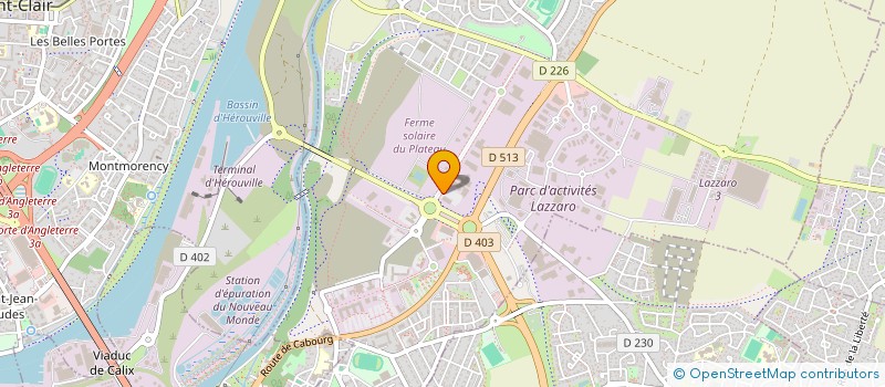 localisation de l'entreprise CAP VILLAGE  COLOMBELLES