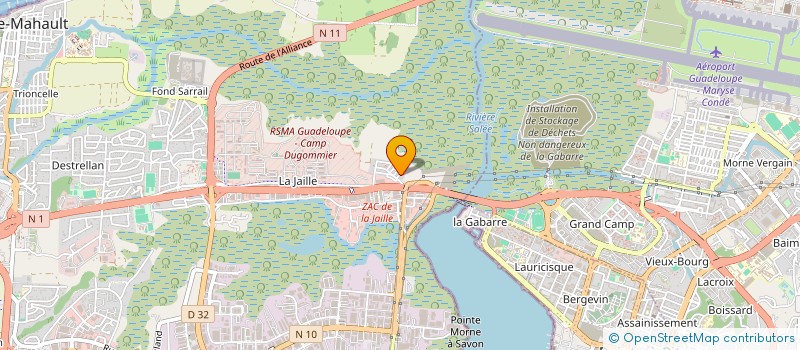 localisation de l'entreprise CAP/VISION RENOV-HOME  BAIE MAHAULT