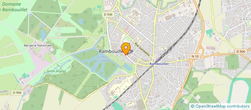 localisation de l'entreprise CAP VISIONS à RAMBOUILLET