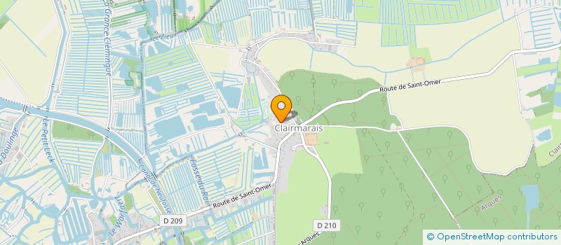 localisation de l'entreprise CAP VITALITE à CLAIRMARAIS